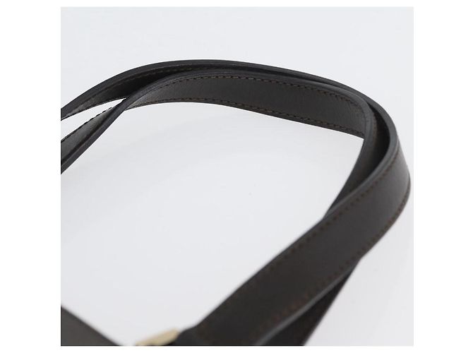 Céline Borsa a mano in tela Macadam C di CELINE bianca e oro Auth ep13890A Bianco D'oro - vista 8