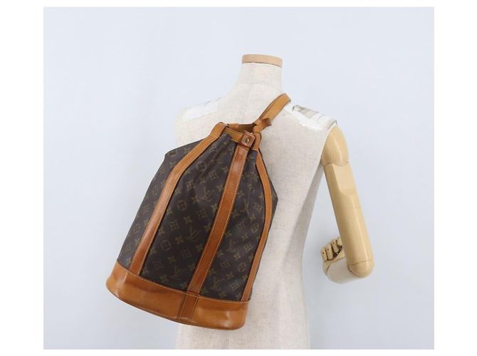 LOUIS VUITTON Borsa a Spalla Monogram Randonnee PM M42243 LV Auth AMZ430 Monogramma - vista 19