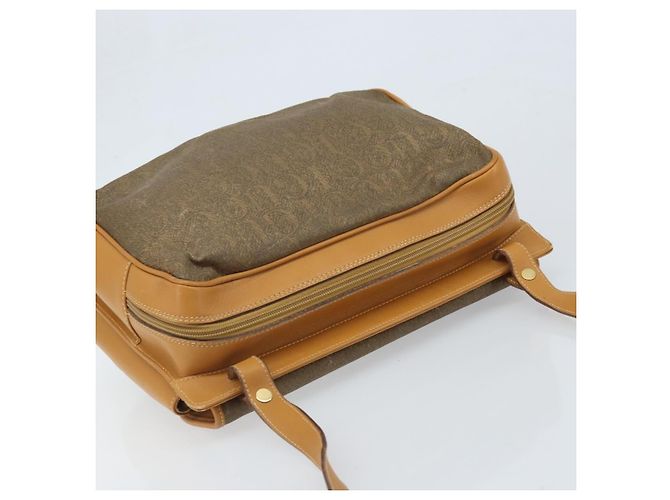 Borsa a Spalla GUCCI in Tela Beige Oro Auth 173908 - vista 6