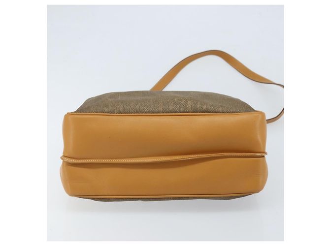 Borsa a Spalla GUCCI in Tela Beige Oro Auth 173908 - vista 9
