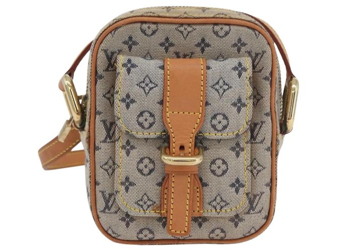 LOUIS VUITTON Borsa a Spalla Monogram Mini Juliet PM Blu M92005 LV Auth BSZ132 - vista 13