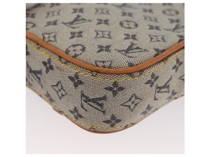 LOUIS VUITTON Borsa a Spalla Monogram Mini Juliet PM Blu M92005 LV Auth BSZ132 - vista 17