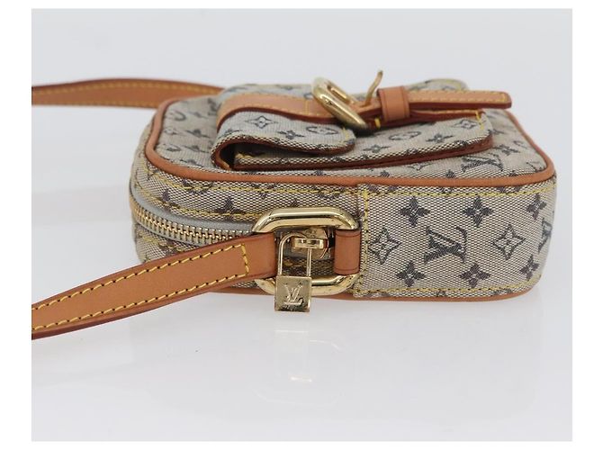 LOUIS VUITTON Borsa a Spalla Monogram Mini Juliet PM Blu M92005 LV Auth BSZ132 - vista 4
