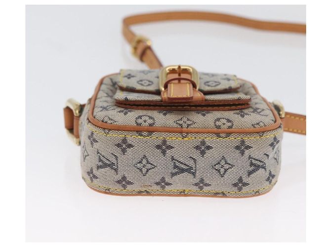 LOUIS VUITTON Borsa a Spalla Monogram Mini Juliet PM Blu M92005 LV Auth BSZ132 - vista 5