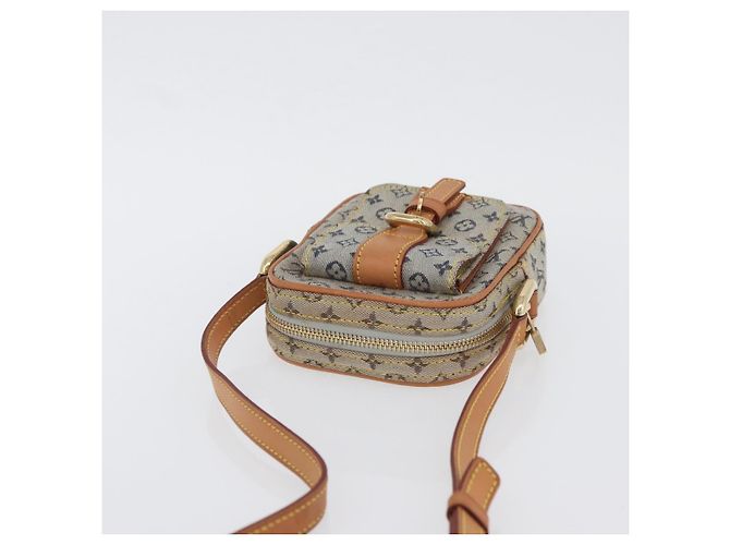 LOUIS VUITTON Borsa a Spalla Monogram Mini Juliet PM Blu M92005 LV Auth BSZ132 - vista 6