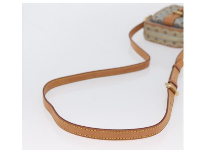 LOUIS VUITTON Borsa a Spalla Monogram Mini Juliet PM Blu M92005 LV Auth BSZ132 - vista 7