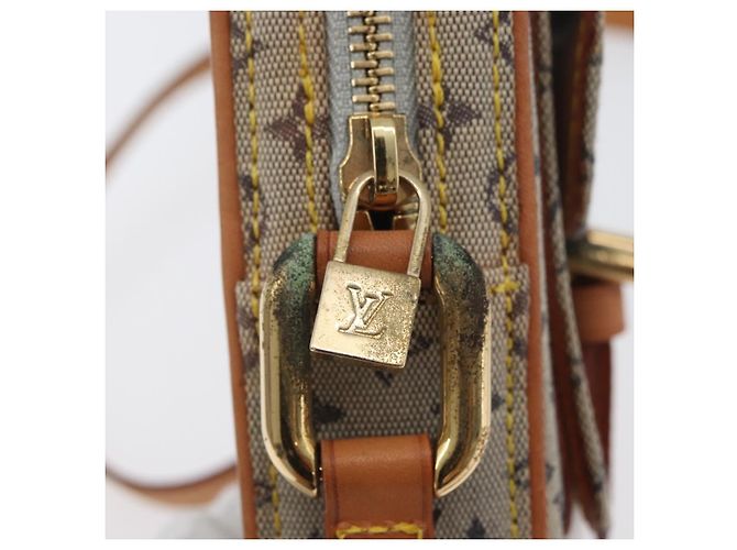 LOUIS VUITTON Borsa a Spalla Monogram Mini Juliet PM Blu M92005 LV Auth BSZ132 - vista 9