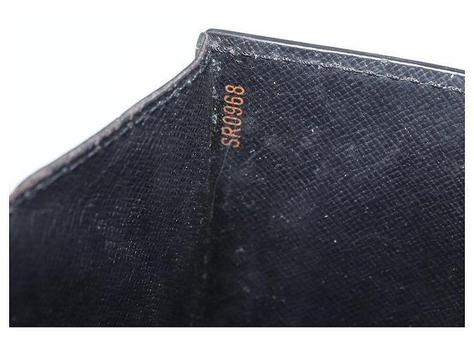 LOUIS VUITTON Borsa a Mano Epi Monceau 28 Nera M52122 LV Auth ka3386 Nero - vista 12