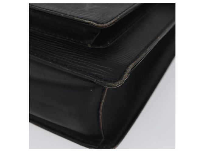 LOUIS VUITTON Borsa a Mano Epi Monceau 28 Nera M52122 LV Auth ka3386 Nero - vista 15