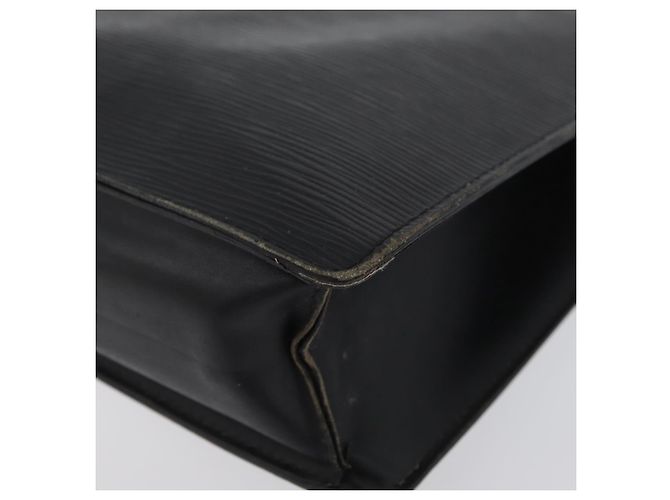 LOUIS VUITTON Borsa a Mano Epi Monceau 28 Nera M52122 LV Auth ka3386 Nero - vista 17
