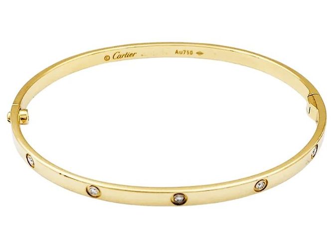 Bracciale CARTIER, "Love", oro giallo, diamanti. - vista 2