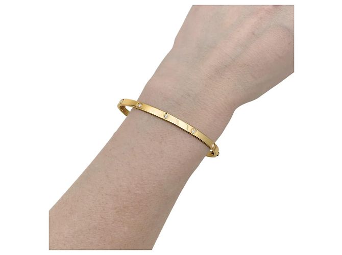 Bracciale CARTIER, "Love", oro giallo, diamanti. - vista 4