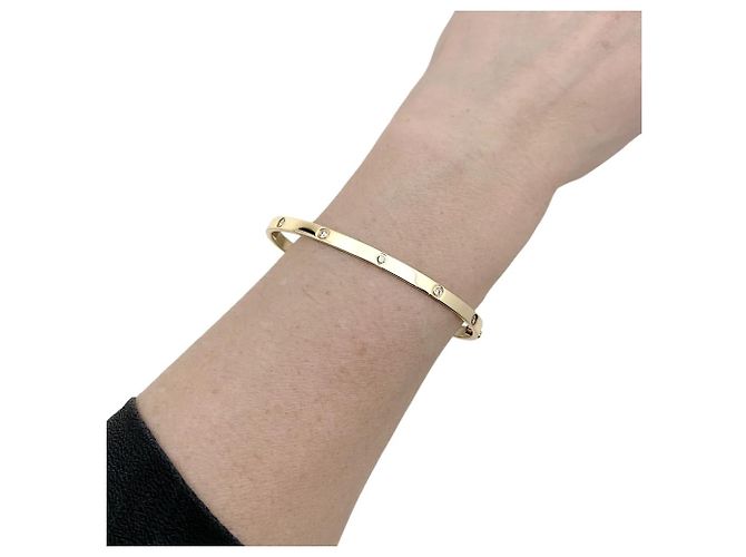 Bracciale CARTIER, "Love", oro giallo, diamanti. - vista 5