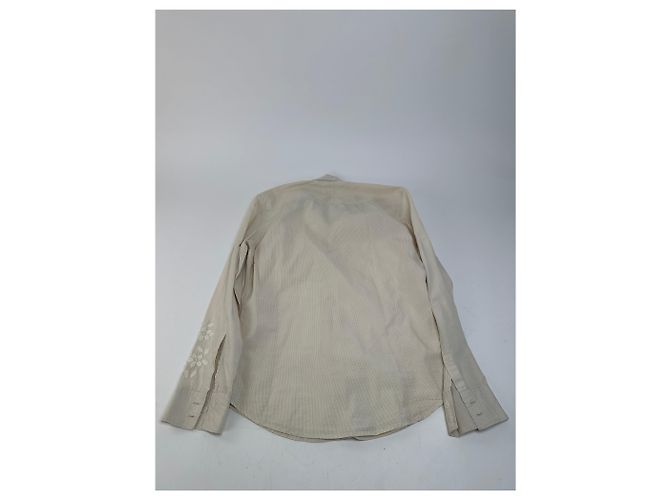 Vintage Kenzo Blumenbluse Weiß M - Ansicht 11