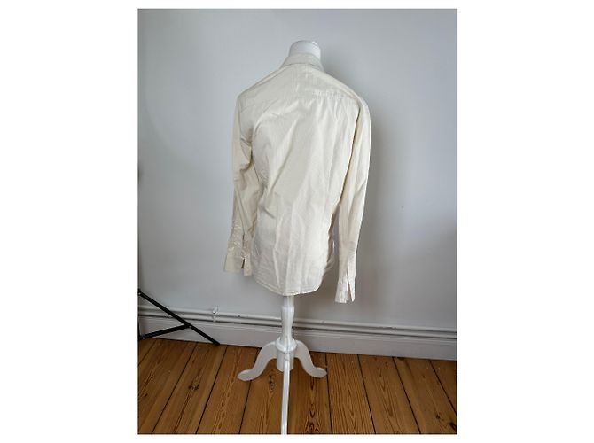Vintage Kenzo Blumenbluse Weiß M - Ansicht 14