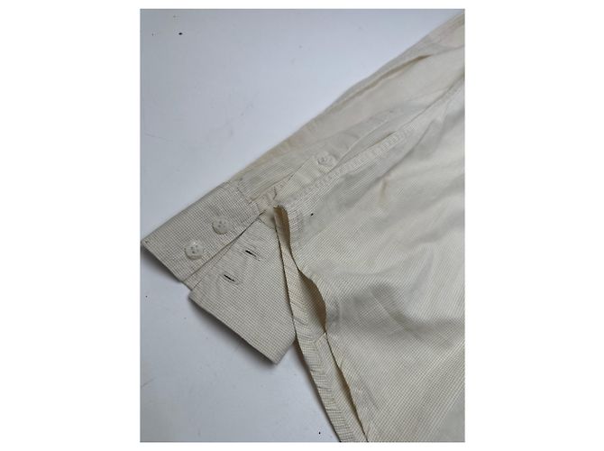 Vintage Kenzo Blumenbluse Weiß M - Ansicht 5