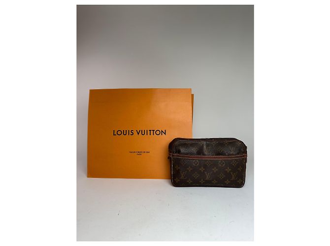 Clutch Vintage Louis Vuitton Monogramma Marrone - vista 13