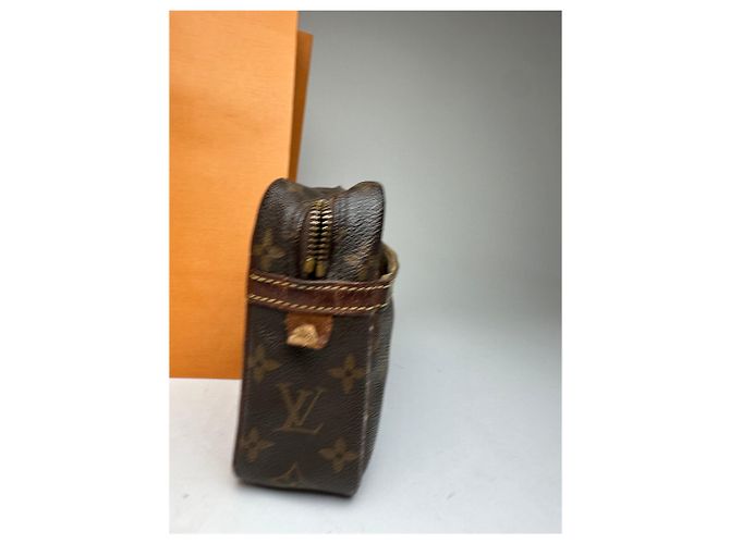 Clutch Vintage Louis Vuitton Monogramma Marrone - vista 3
