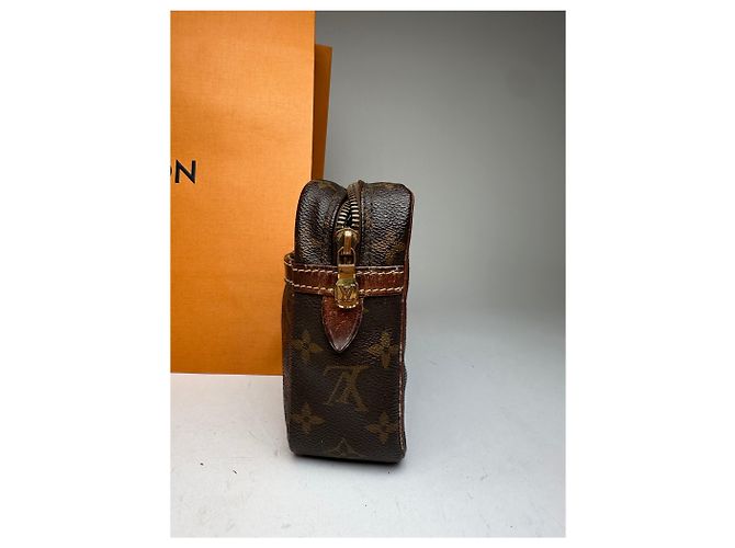 Clutch Vintage Louis Vuitton Monogramma Marrone - vista 5