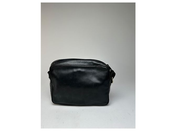 Vintage Givenchy Leder Schultertasche Schwarz - Ansicht 2