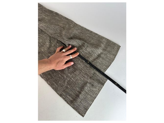 Vintage Dior Wool Pants M Grey Brown - view 5