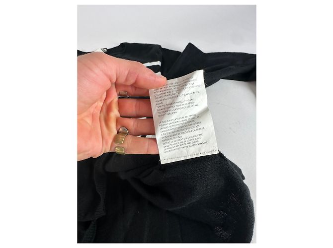 Comme Des Garcons Vintage Comme Des Garçons Wollpullover schwarz-weiß M - Ansicht 10