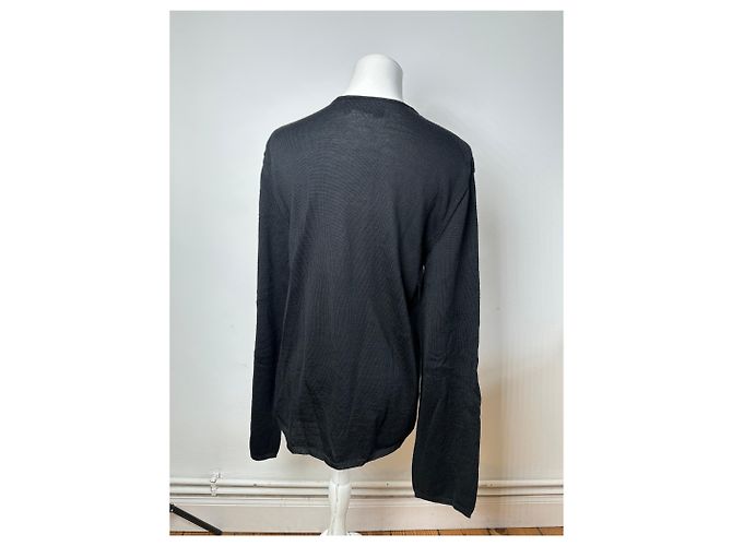 Comme Des Garcons Vintage Comme Des Garçons Wollpullover schwarz-weiß M - Ansicht 14