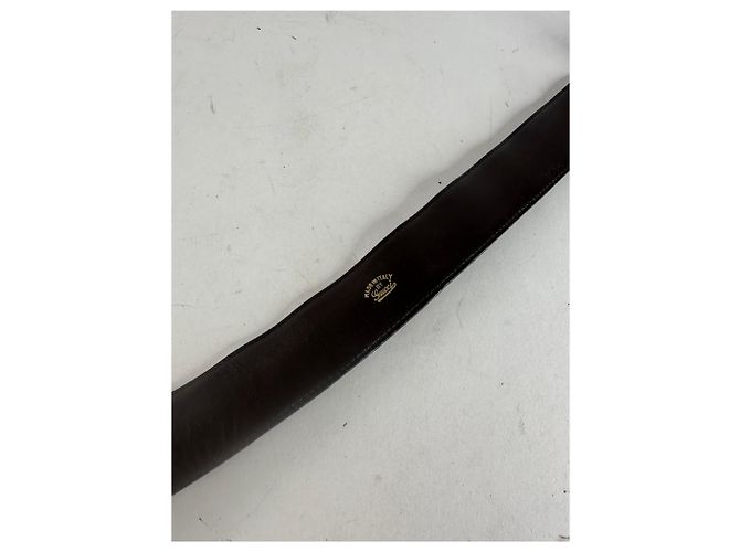 Cinto de couro GG vintage da Gucci marrom - vista 5