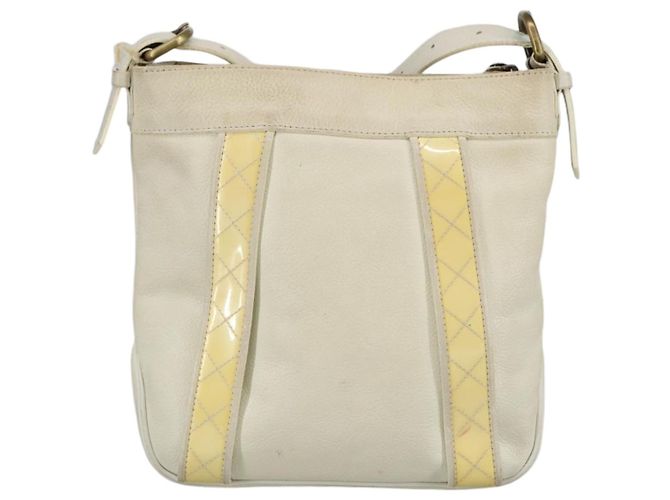 Burberry Vintage Leather Bianco - vista 2