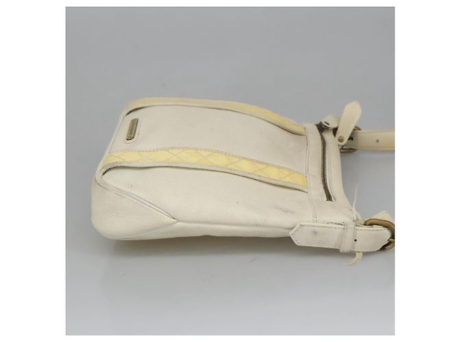 Burberry Vintage Leather Bianco - vista 3