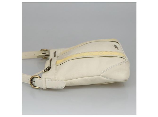 Burberry Vintage Leather Bianco - vista 4