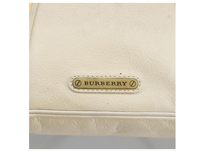 Burberry Vintage Leather Bianco - vista 6