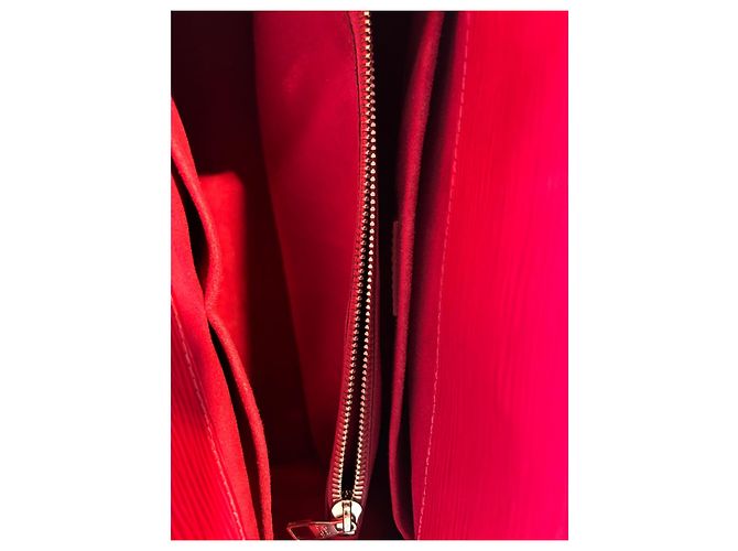 Borsa a mano Louis Vuitton Marly MM Epi Fucsia Fuschia - vista 12