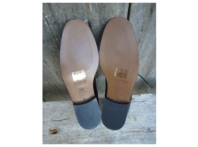 Autre Marque Derbies Accessoire Diffusion en cuir noir - vue 5