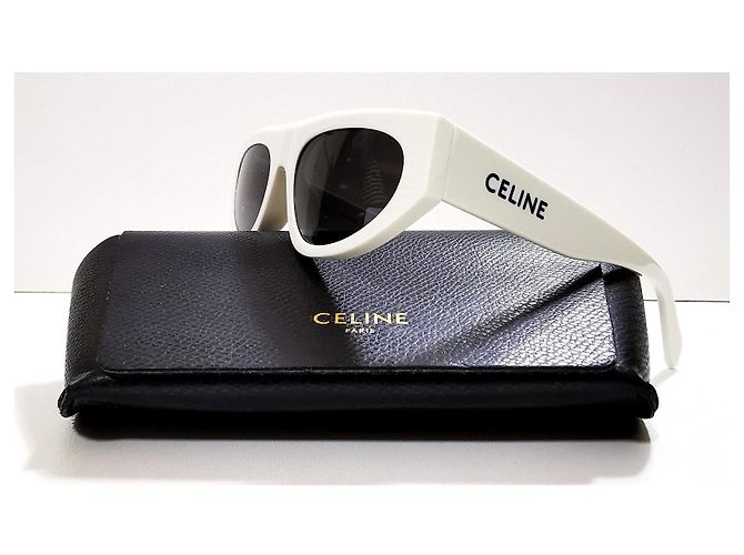 Gafas de sol Céline Blancas Raras - CL40315U 25A Blanco - vista 12