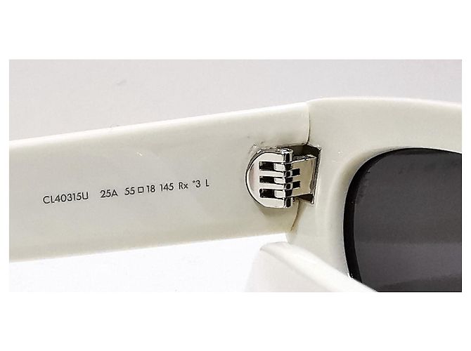 Gafas de sol Céline Blancas Raras - CL40315U 25A Blanco - vista 15