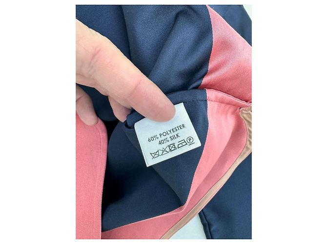 Conjunto de dos piezas Dries Van Noten Rosa Azul marino - vista 10