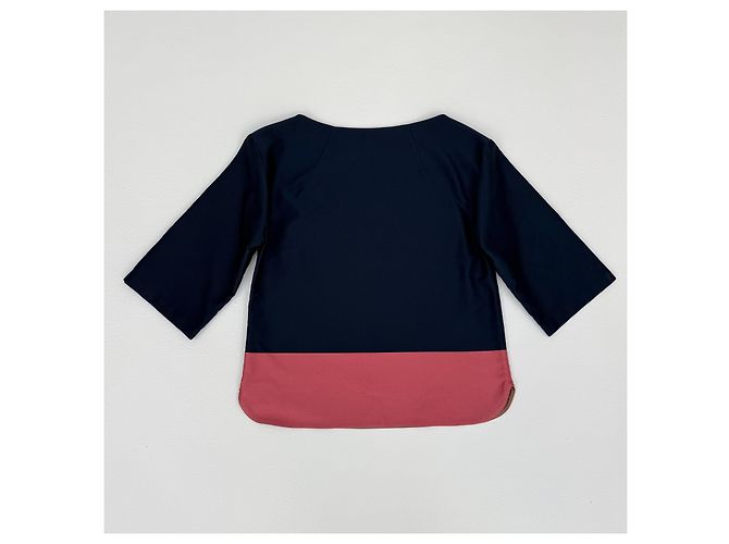 Conjunto de dos piezas Dries Van Noten Rosa Azul marino - vista 5