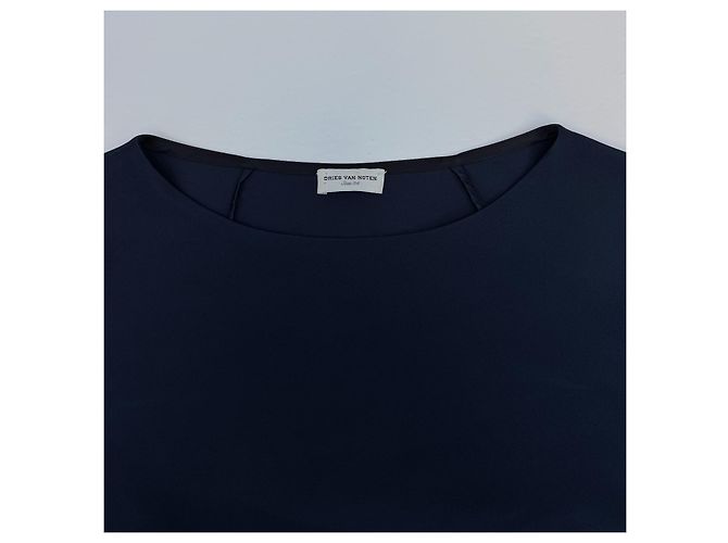 Conjunto de dos piezas Dries Van Noten Rosa Azul marino - vista 9