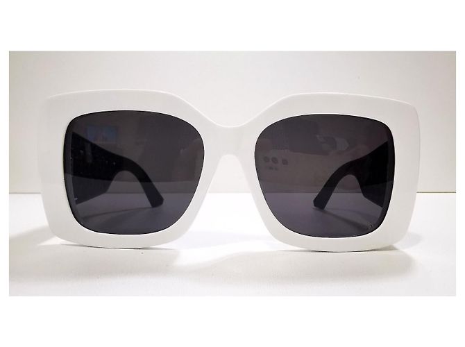 Christian Dior Occhiali da sole Dior Papillon bianchi e neri - VeryDior S1F 54A0 Nero Bianco - vista 3