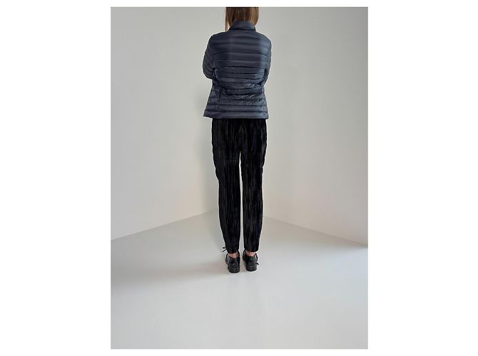 Moncler Leyla Giacca Imbottita Blu Navy - vista 7