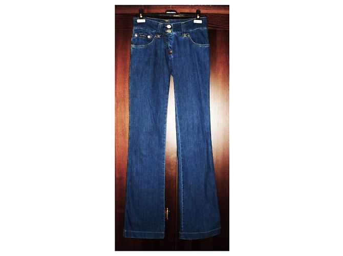 Vaqueros de algodón azules Dolce & Gabbana Talla 38 - vista 6