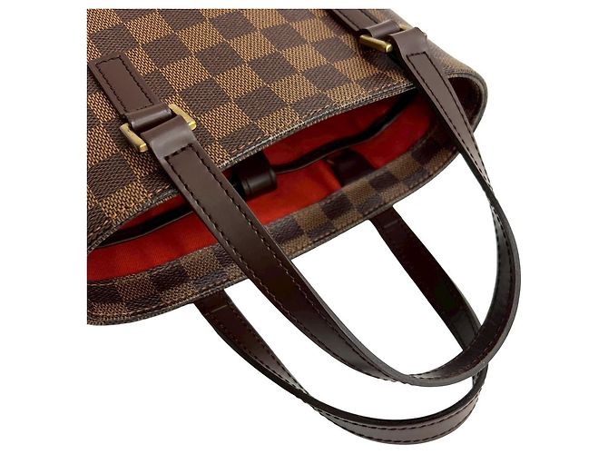 Borsa tote mini Vavin PM Damier vintage Louis Vuitton Marrone - vista 4