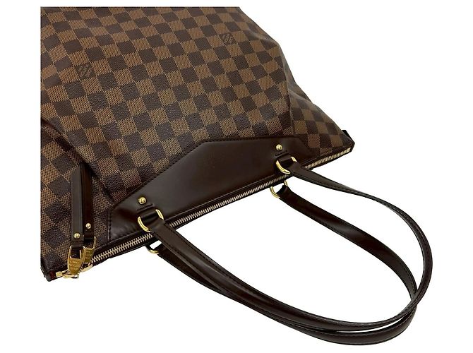 Louis Vuitton Westminster GM Damier Leder Tote Bag Braun - Ansicht 4