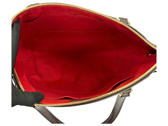 Louis Vuitton Westminster GM Damier Leder Tote Bag Braun - Ansicht 9
