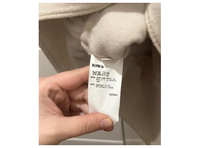 Valentino Garavani Wolljacke Weiß - Ansicht 5