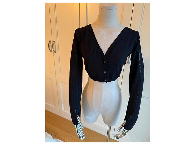 Jacquemus Malha de lã preta Preto - vista 4