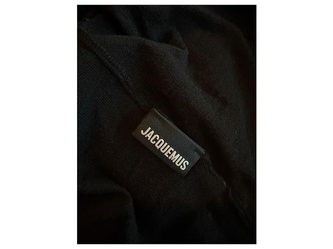 Jacquemus Malha de lã preta Preto - vista 5