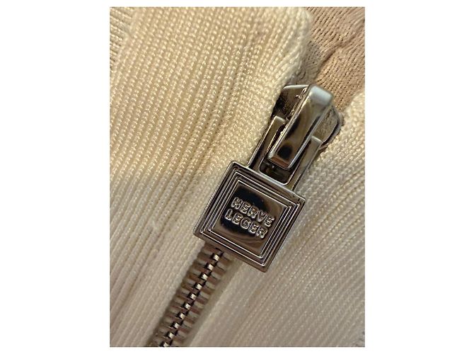 Herve Leger Kleid weiß - Ansicht 4