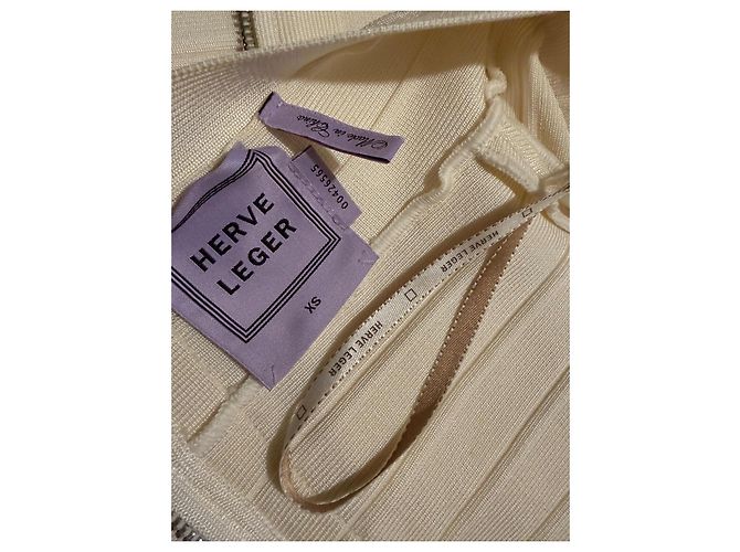 Herve Leger Kleid weiß - Ansicht 6
